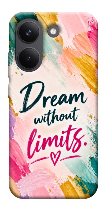 Чехол itsPrint Dream without limits для Xiaomi Poco X8 Pro, надписи, купить оптом с доставкой