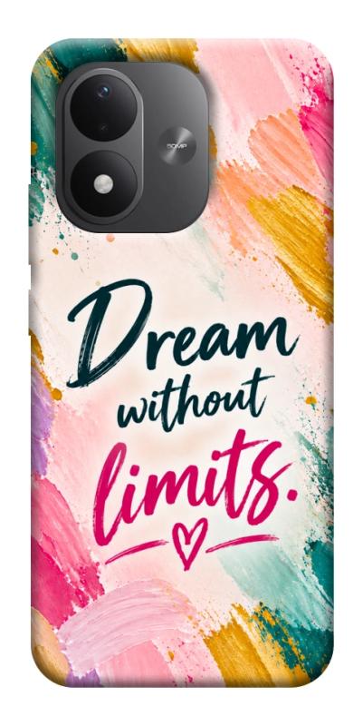 Чехол itsPrint Dream without limits для Xiaomi Redmi Note 17, надписи, купить оптом с доставкой