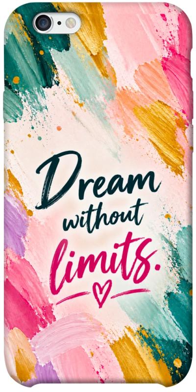 Чохол itsPrint Dream without limits для Apple iPhone 6/6s plus (5.5"), написи, купити оптом з доставкою