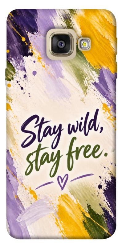 Чохол itsPrint Stay wild для Samsung A520 Galaxy A5 (2017), написи, купити оптом з доставкою