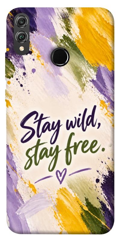 Чохол itsPrint Stay wild для Huawei Honor 8X, написи, купити оптом з доставкою