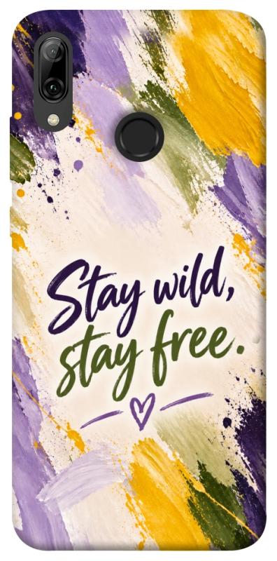 Чохол itsPrint Stay wild для Huawei P Smart (2019), написи, купити оптом з доставкою