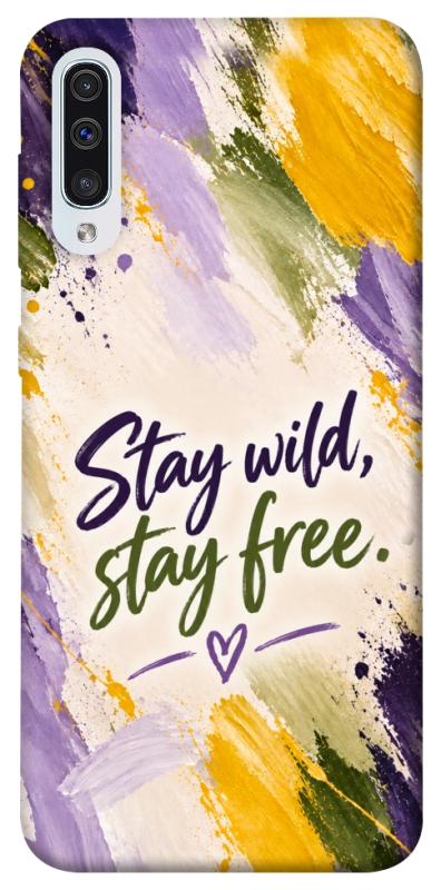 Чохол itsPrint Stay wild для Samsung Galaxy A50 (A505F) / A50s / A30s, написи, купити оптом з доставкою