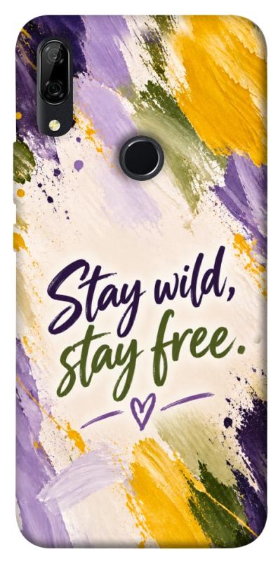 Чохол itsPrint Stay wild для Huawei P Smart Z, написи, купити оптом з доставкою
