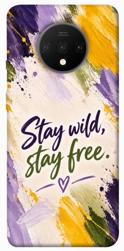 Чохол itsPrint Stay wild для OnePlus 7T, написи, купити оптом з доставкою