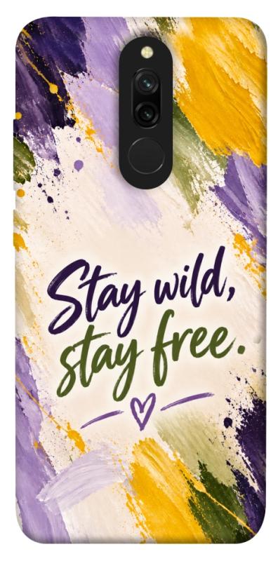 Чохол itsPrint Stay wild для Xiaomi Redmi 8, написи, купити оптом з доставкою