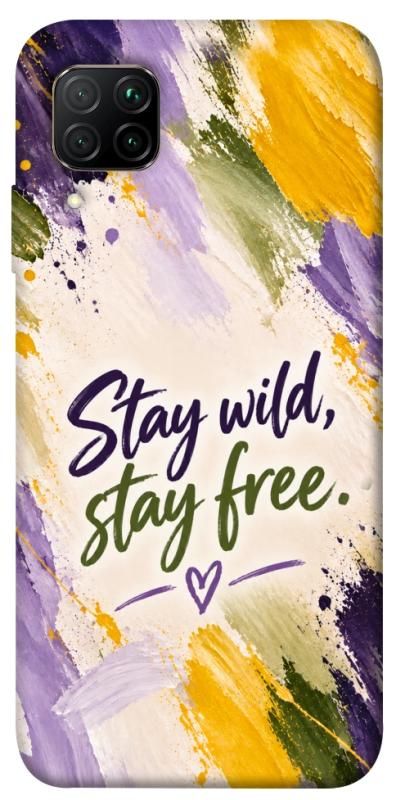 Чохол itsPrint Stay wild для Huawei P40 Lite, написи, купити оптом з доставкою