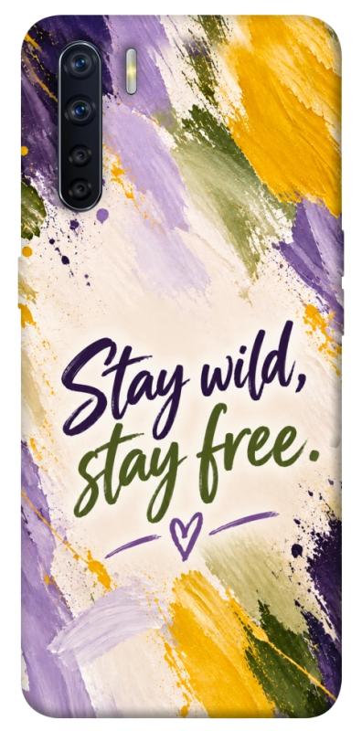 Чохол itsPrint Stay wild для Oppo A91, написи, купити оптом з доставкою
