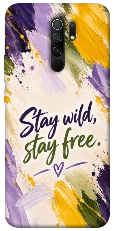 Чохол itsPrint Stay wild для Xiaomi Redmi 9, написи, купити оптом з доставкою
