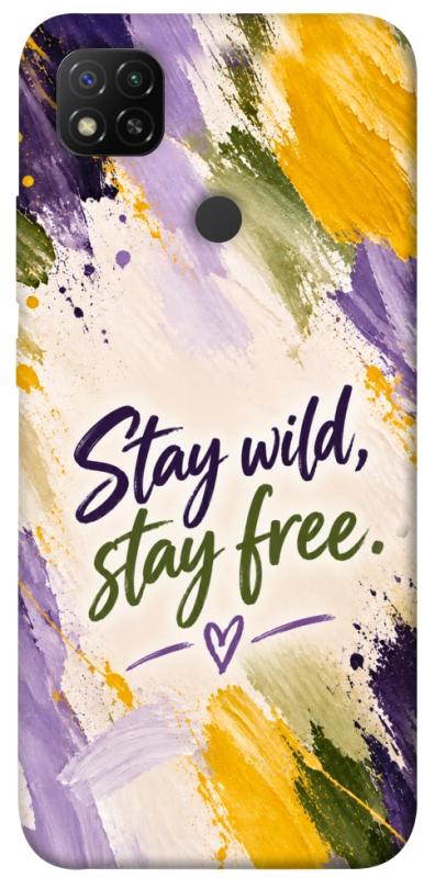 Чохол itsPrint Stay wild для Xiaomi Redmi 9C, написи, купити оптом з доставкою