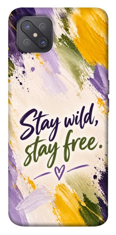 Чохол itsPrint Stay wild для Oppo A92s, написи, купити оптом з доставкою