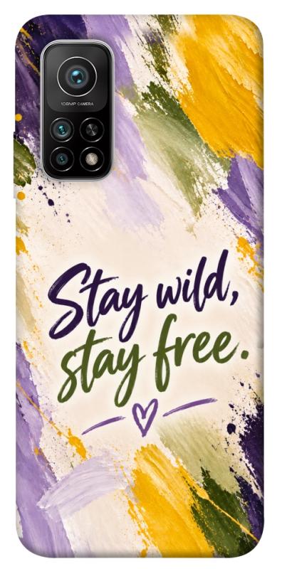 Чохол itsPrint Stay wild для Xiaomi Mi 10T, написи, купити оптом з доставкою