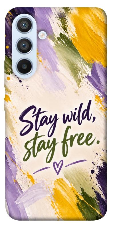 Чохол itsPrint Stay wild для Samsung Galaxy A54 5G, написи, купити оптом з доставкою