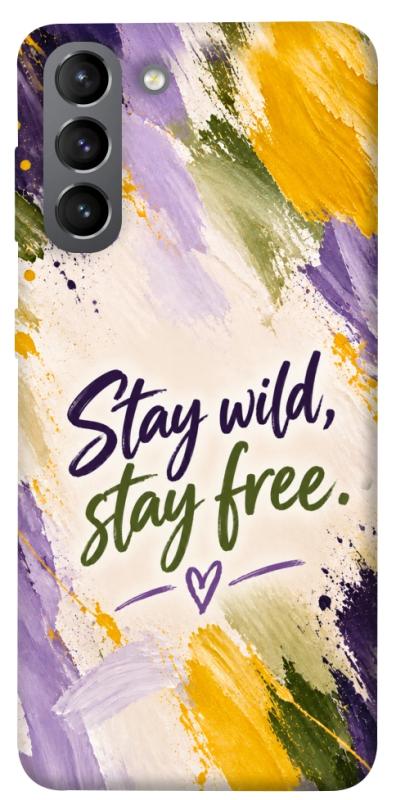 Чохол itsPrint Stay wild для Samsung Galaxy S21, написи, купити оптом з доставкою