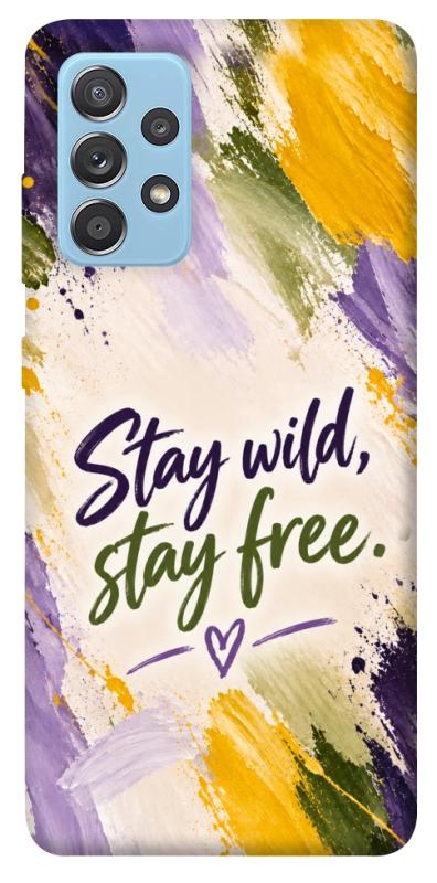 Чохол itsPrint Stay wild для Samsung Galaxy A52 4G / A52 5G, написи, купити оптом з доставкою