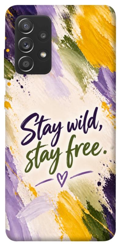 Чохол itsPrint Stay wild для Samsung Galaxy A72 4G / A72 5G, написи, купити оптом з доставкою