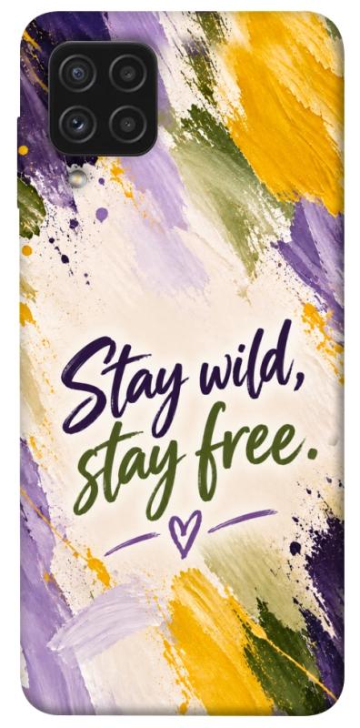Чехол itsPrint Stay wild для Samsung Galaxy A22 4G, надписи, купить оптом с доставкой
