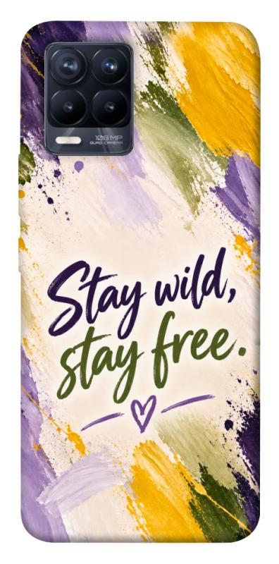 Чохол itsPrint Stay wild для Realme 8, написи, купити оптом з доставкою