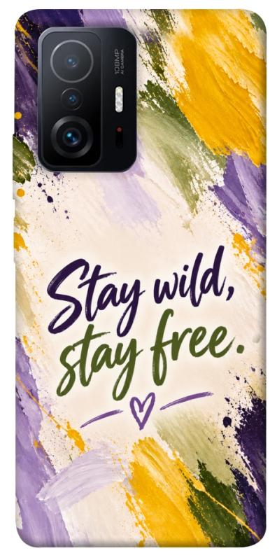 Чохол itsPrint Stay wild для Xiaomi 11T / 11T Pro, написи, купити оптом з доставкою