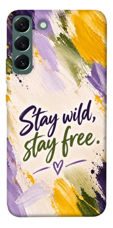 Чохол itsPrint Stay wild для Samsung Galaxy S22+, написи, купити оптом з доставкою