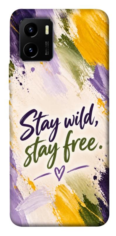Чохол itsPrint Stay wild для Vivo Y15s, написи, купити оптом з доставкою