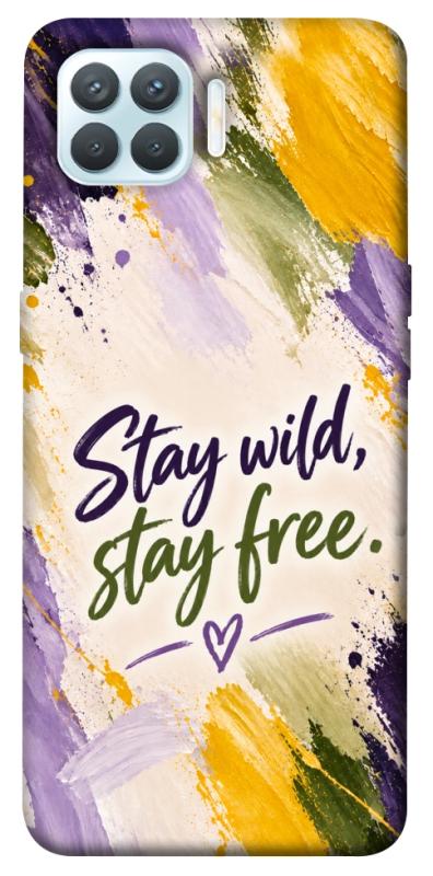 Чохол itsPrint Stay wild для Oppo F17 Pro, написи, купити оптом з доставкою