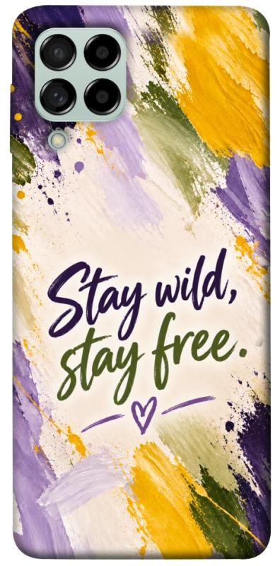 Чохол itsPrint Stay wild для Samsung Galaxy M53 5G, написи, купити оптом з доставкою