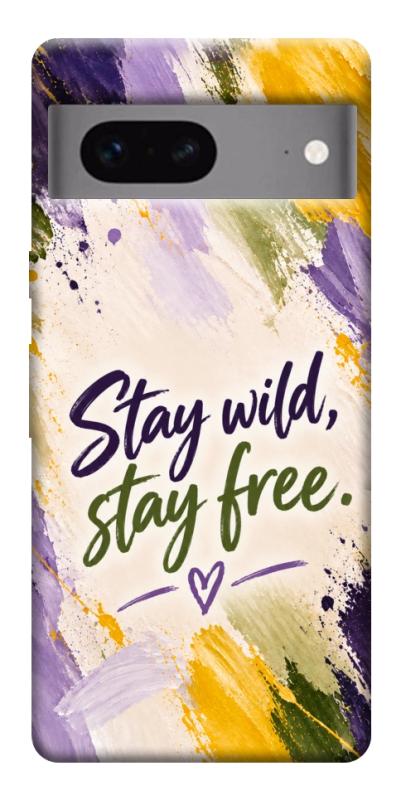 Чохол itsPrint Stay wild для Google Pixel 7, написи, купити оптом з доставкою