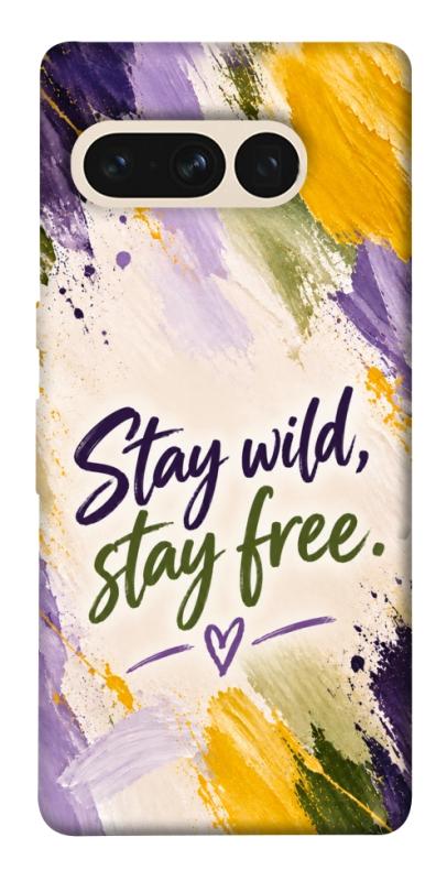 Чохол itsPrint Stay wild для Google Pixel 7 Pro, написи, купити оптом з доставкою