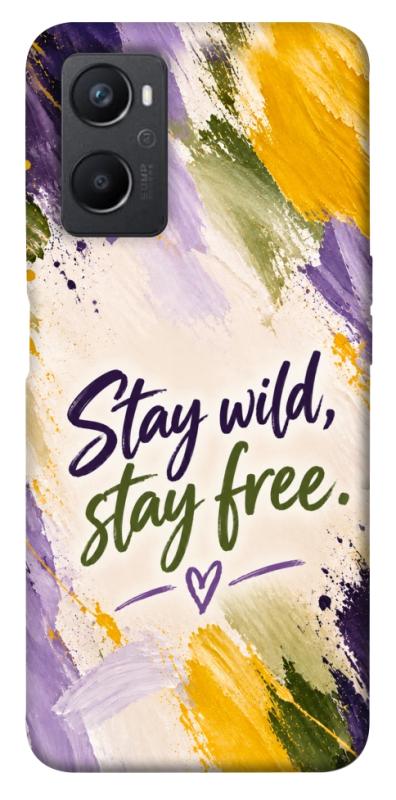 Чохол itsPrint Stay wild для Oppo A96, написи, купити оптом з доставкою