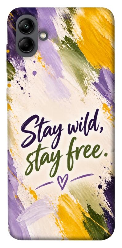 Чехол itsPrint Stay wild для Samsung Galaxy A04, надписи, купить оптом с доставкой