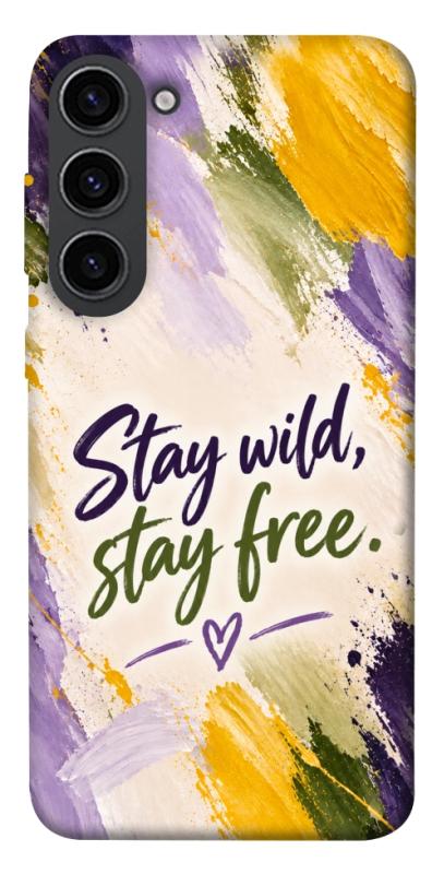 Чохол itsPrint Stay wild для Samsung Galaxy S23, написи, купити оптом з доставкою