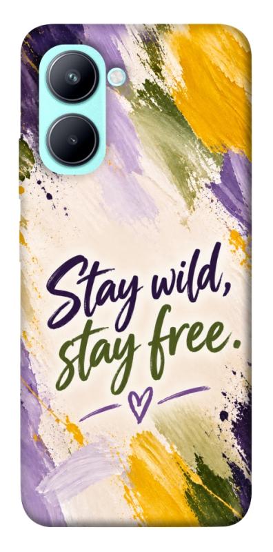 Чохол itsPrint Stay wild для Realme C33, написи, купити оптом з доставкою