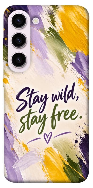 Чохол itsPrint Stay wild для Samsung Galaxy S23+, написи, купити оптом з доставкою