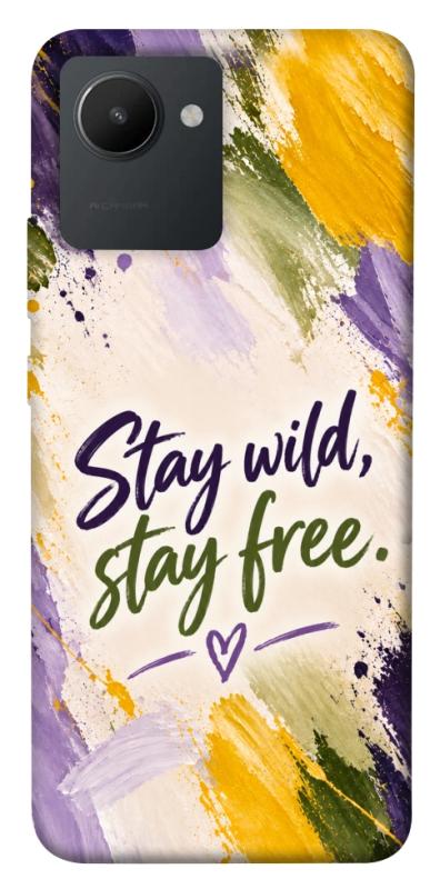 Чохол itsPrint Stay wild для Realme C30s, написи, купити оптом з доставкою