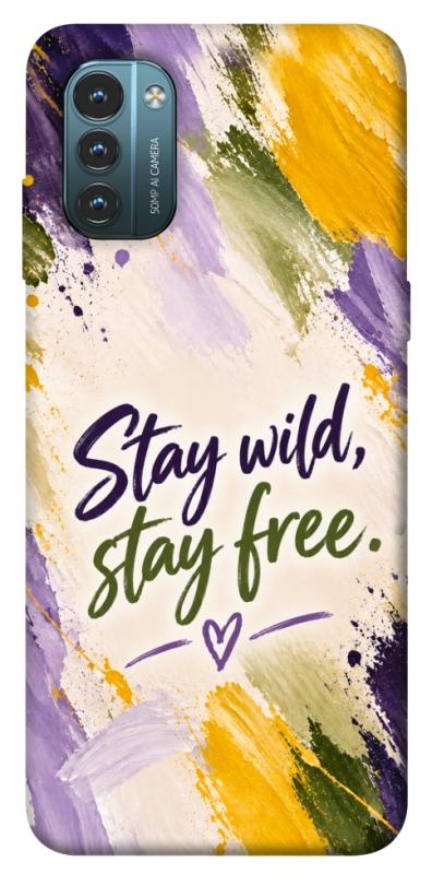 Чохол itsPrint Stay wild для Nokia G21, написи, купити оптом з доставкою