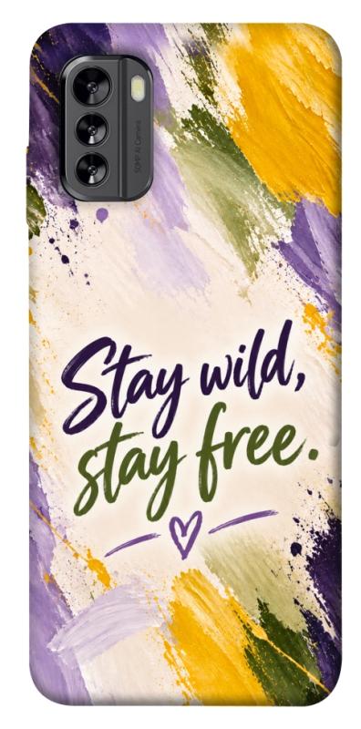 Чохол itsPrint Stay wild для Nokia G60, написи, купити оптом з доставкою