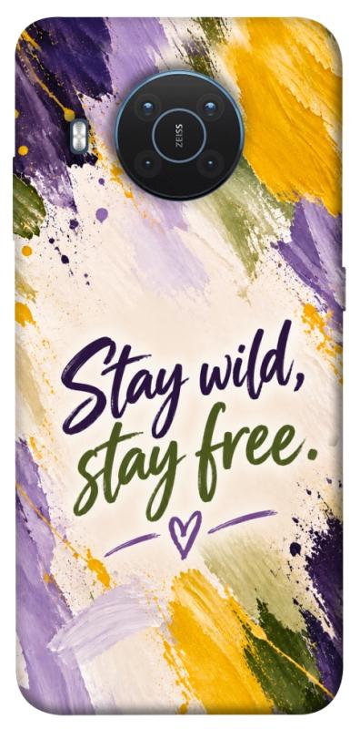 Чохол itsPrint Stay wild для Nokia X10 / X20, написи, купити оптом з доставкою