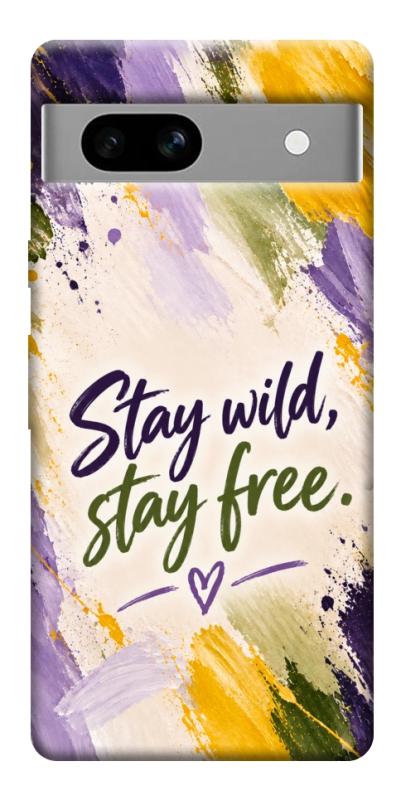 Чохол itsPrint Stay wild для Google Pixel 7a, написи, купити оптом з доставкою