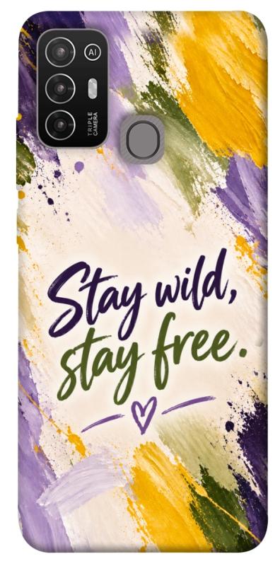 Чохол itsPrint Stay wild для ZTE Blade A52, написи, купити оптом з доставкою
