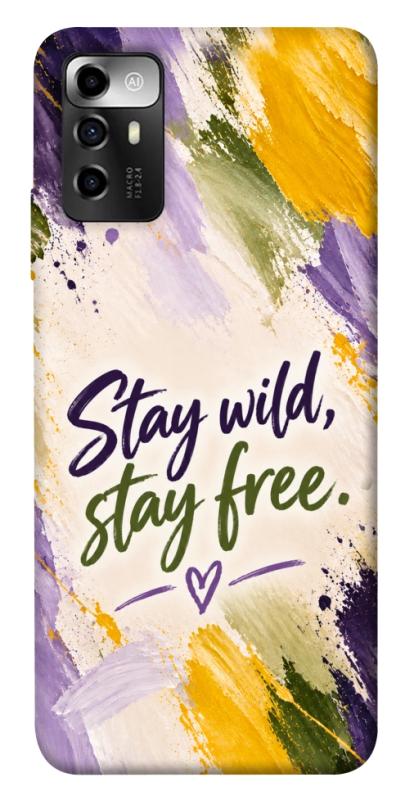 Чохол itsPrint Stay wild для ZTE Blade A72, написи, купити оптом з доставкою