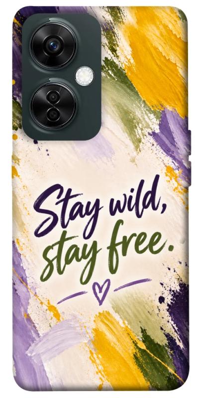 Чохол itsPrint Stay wild для OnePlus Nord CE 3 Lite, написи, купити оптом з доставкою