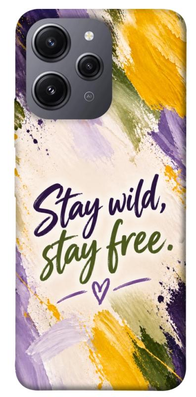Чохол itsPrint Stay wild для Xiaomi Redmi 12, написи, купити оптом з доставкою