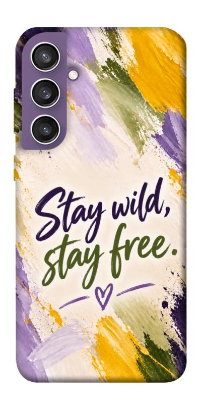 Чохол itsPrint Stay wild для Samsung Galaxy S23 FE, написи, купити оптом з доставкою