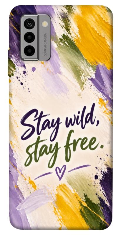 Чохол itsPrint Stay wild для Nokia G22, написи, купити оптом з доставкою