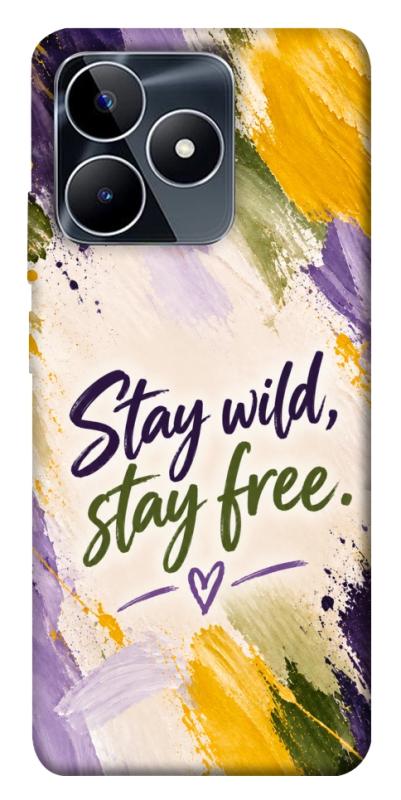 Чохол itsPrint Stay wild для Realme C53, написи, купити оптом з доставкою