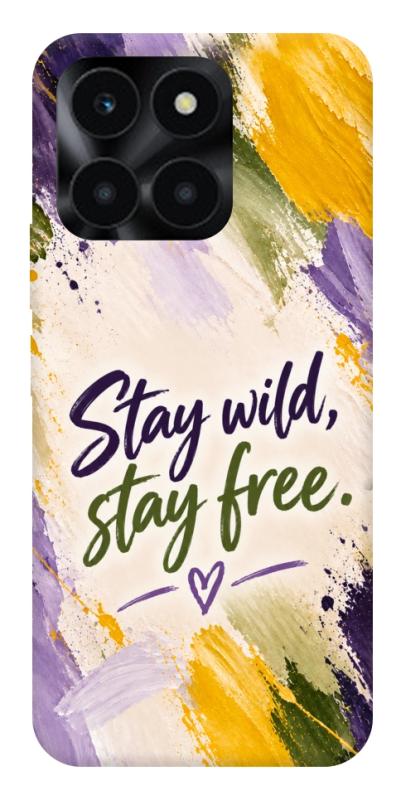 Чохол itsPrint Stay wild для Huawei Honor X6a, написи, купити оптом з доставкою
