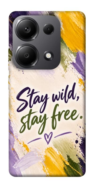 Чохол itsPrint Stay wild для Xiaomi Poco X6, написи, купити оптом з доставкою
