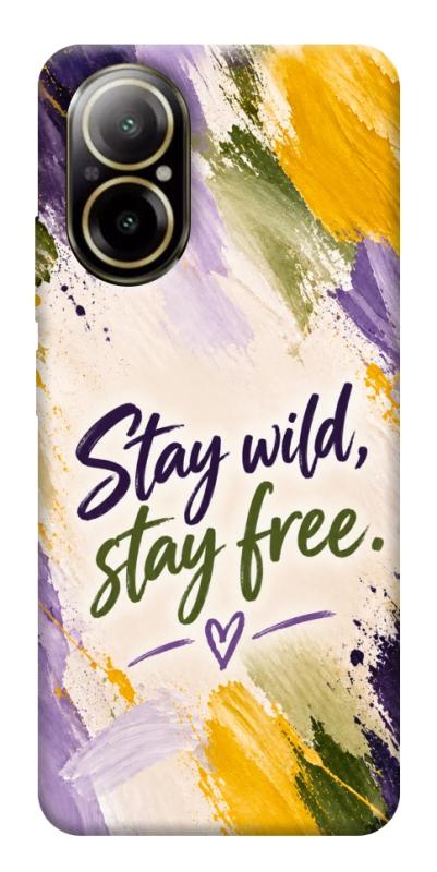 Чохол itsPrint Stay wild для Realme C67 4G, написи, купити оптом з доставкою