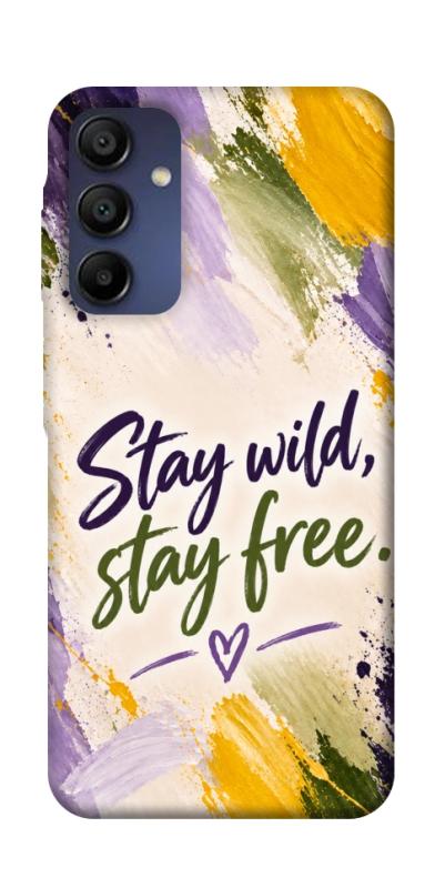 Чохол itsPrint Stay wild для Samsung Galaxy A16 4G/5G, написи, купити оптом з доставкою